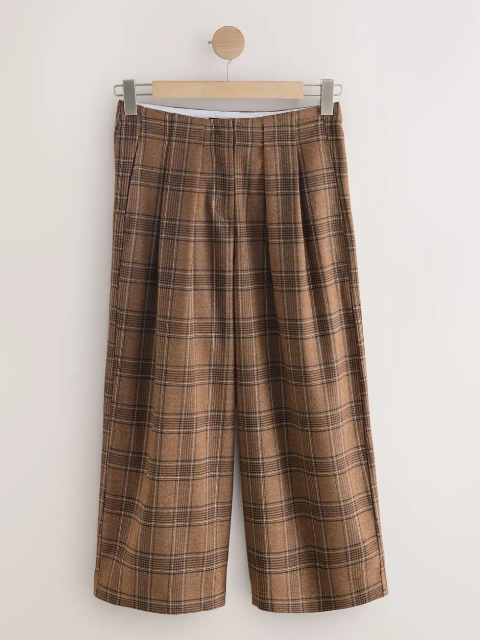 Bruin - Check Smart Culottes