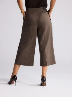 Bruin - Checked Tailored Culottes
