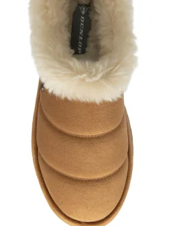 Bruin - Dunlop Faux Suede Mule Slippers
