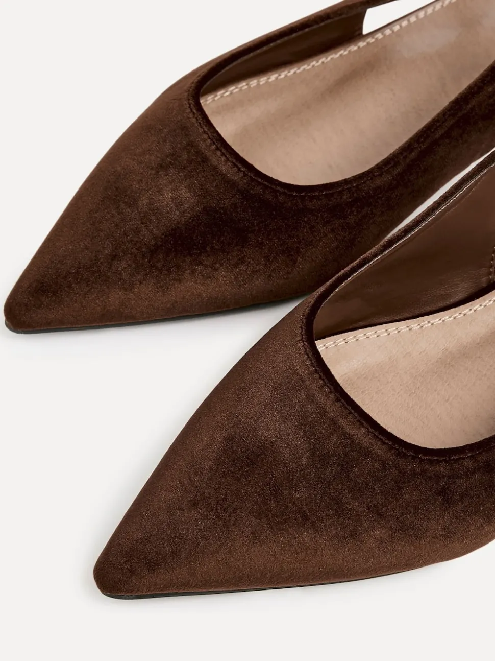 Bruin - Linzi Clasica Low Heeled Slingback Courts