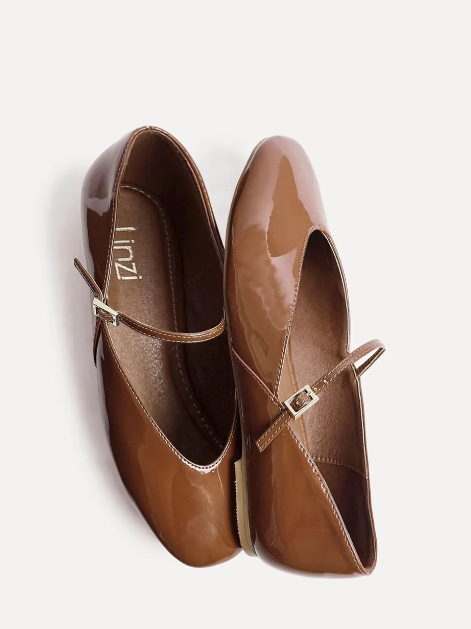 Bruin - Linzi Hush Square Toe Mary Jane Shoes