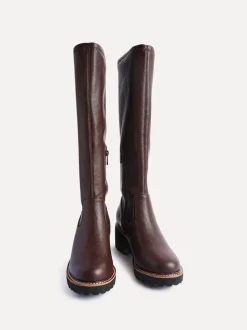 Bruin - Linzi Resist Stretch High Leg Wedge Boots