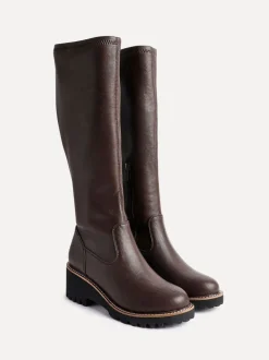 Bruin - Linzi Resist Stretch High Leg Wedge Boots