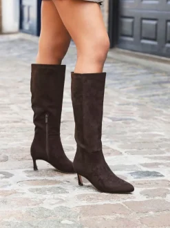 Bruin - Linzi Rush Pointed Toe High Leg Stiletto Boots