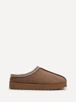 Bruin - Linzi Tana Faux Suede Slip-On Slippers