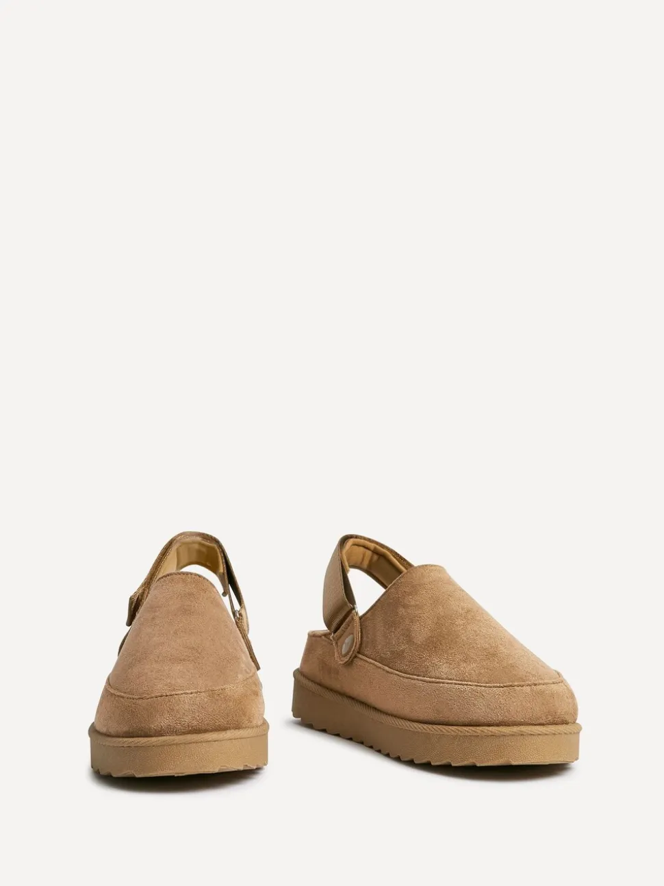 Bruin - Linzi Teddy Slip-On Slingback Clogs