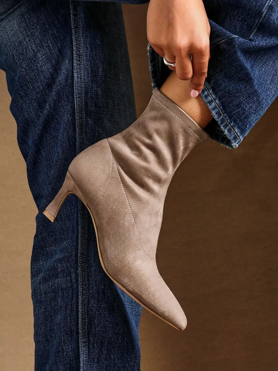 Bruin - Linzi Upgrade Kitten Heel Ankle Boots
