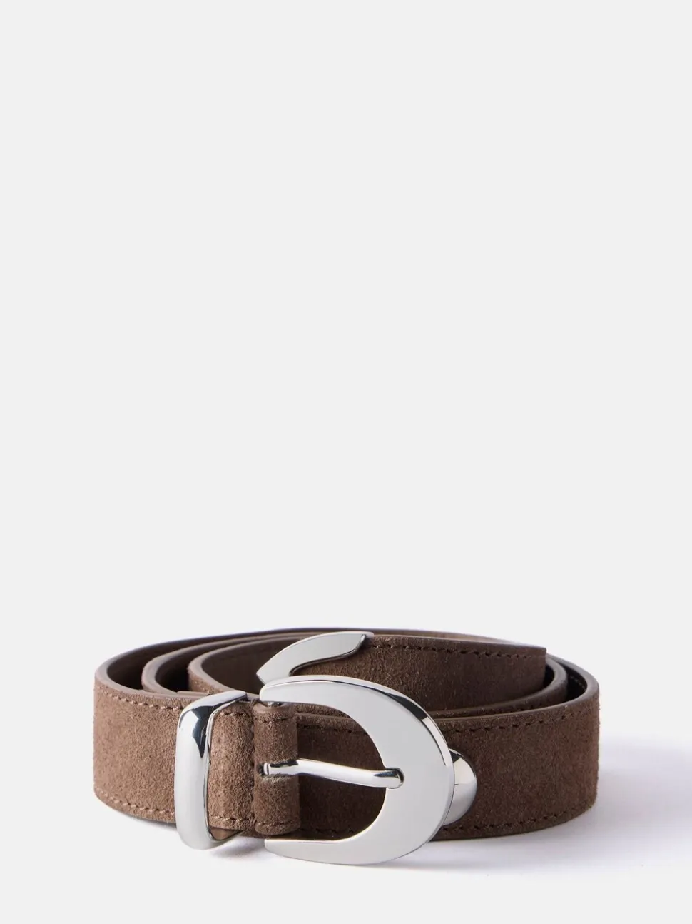 Bruin - Mint Velvet - Opvallende leren riem