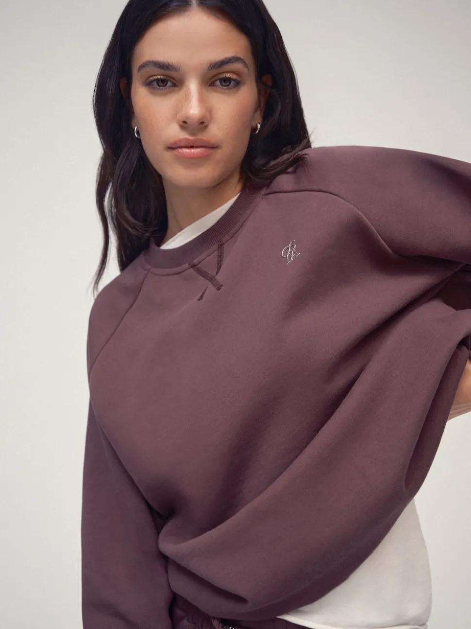 Bruin - OSIA Crew Neck Oversized Sweatshirt