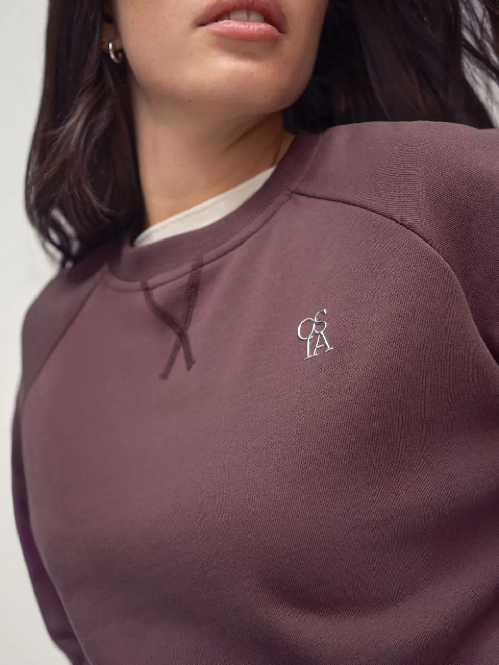 Bruin - OSIA Crew Neck Oversized Sweatshirt