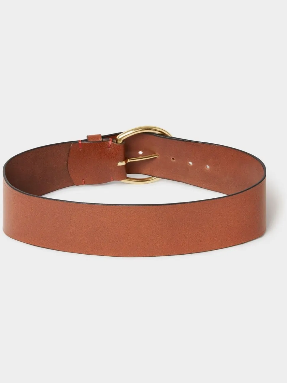 Bruin - Osprey London The Oversized Leather Buckle Belt