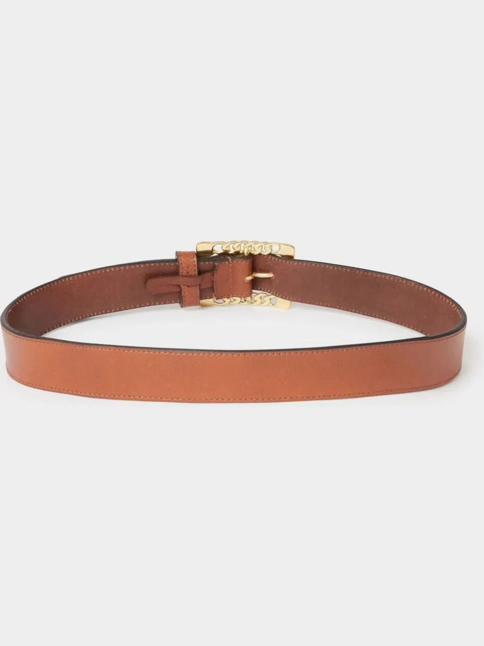 Bruin - Osprey London The Chain Buckle Leather Belt