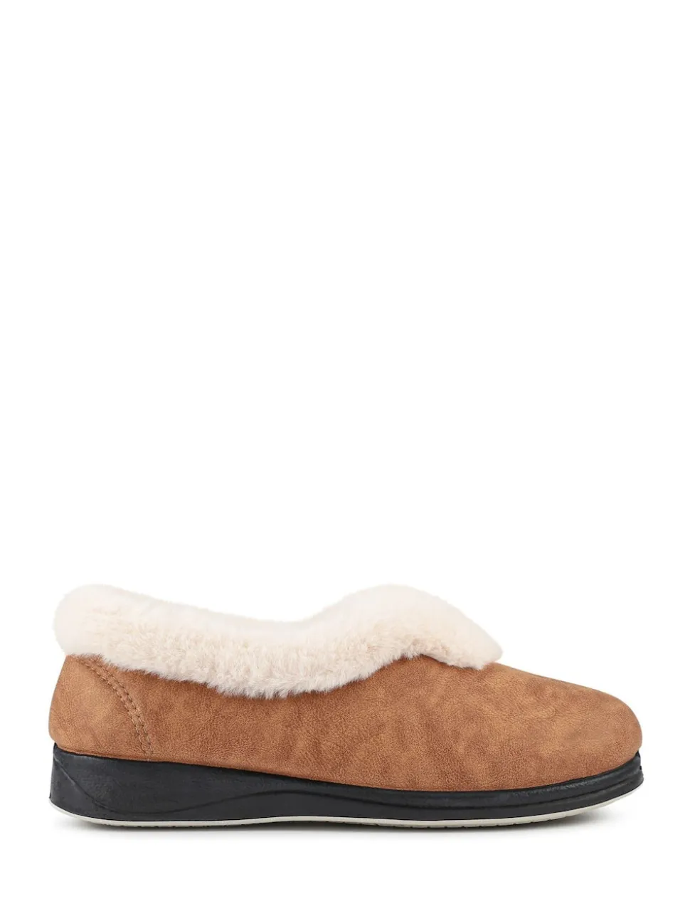 Bruin - Pavers Wide Fit Memory Foam Cosy Slippers