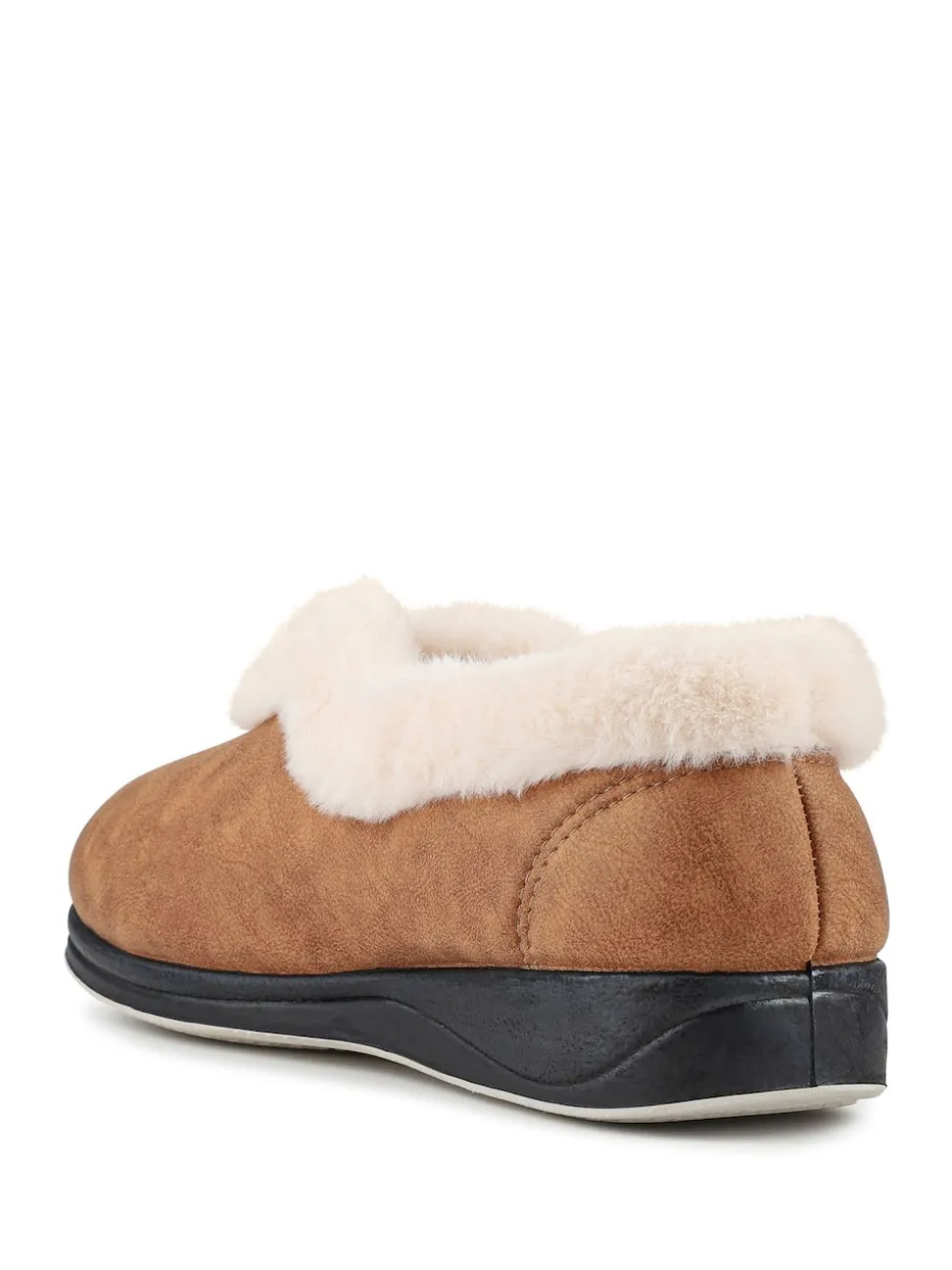 Bruin - Pavers Wide Fit Memory Foam Cosy Slippers