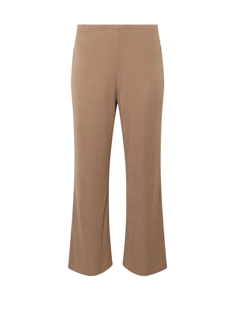 Bruin - PixieGirl Petite Ribbed Wide Leg Joggers