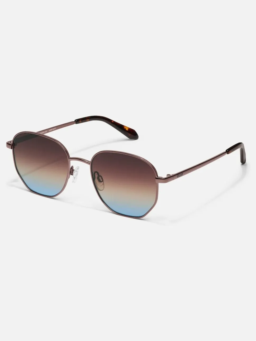 Bruin - QUAY Big Time Polarised Sunglasses