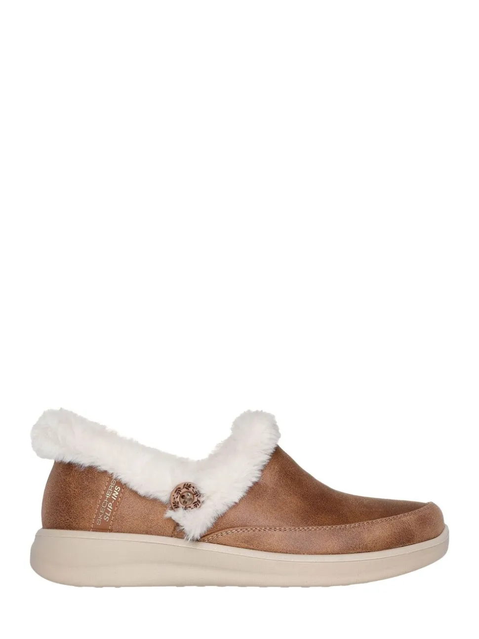 Bruin - Skechers Slip Ins Cozy Escape Slippers