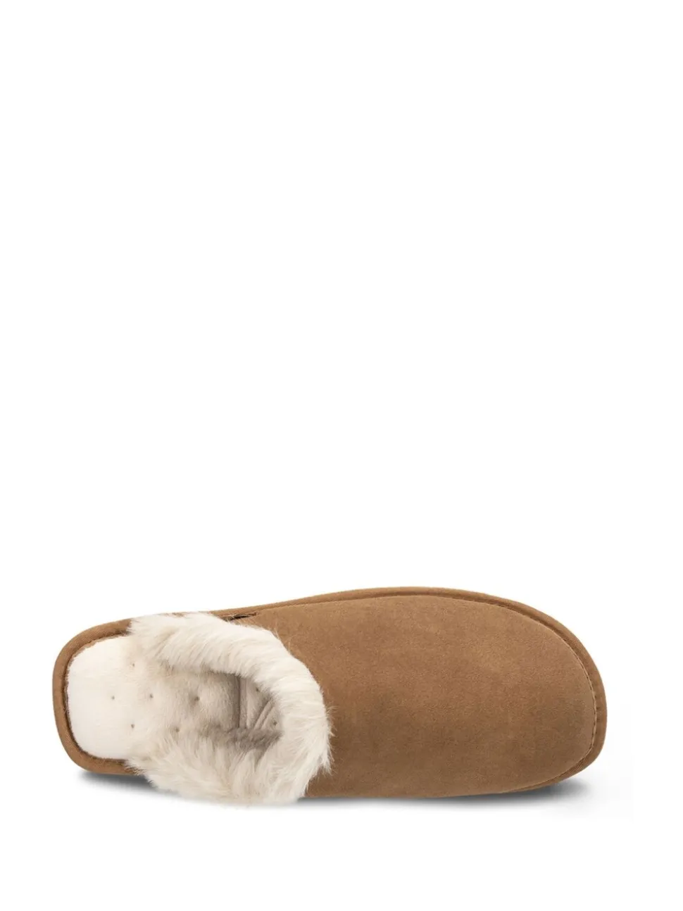 Bruin - Totes Isotoner Ladies Real Suede Mules With Water Repellency