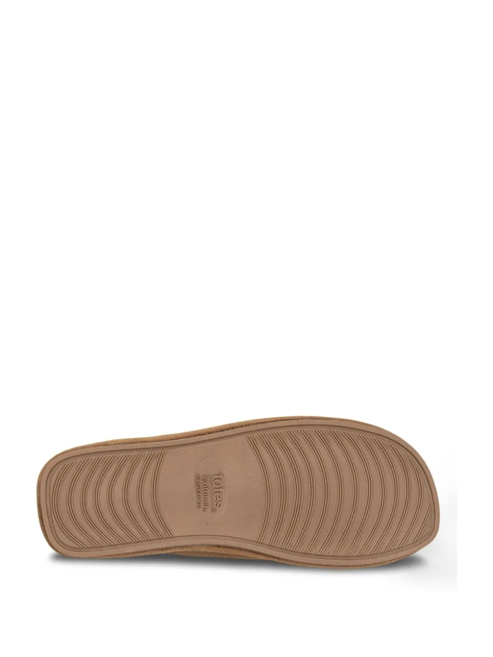 Bruin - Totes Isotoner Ladies Real Suede Mules With Water Repellency