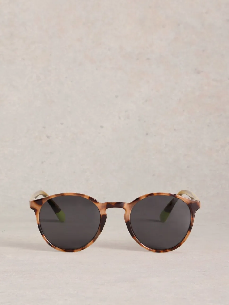 Bruin - White Stuff Preppy Round Sunglasses