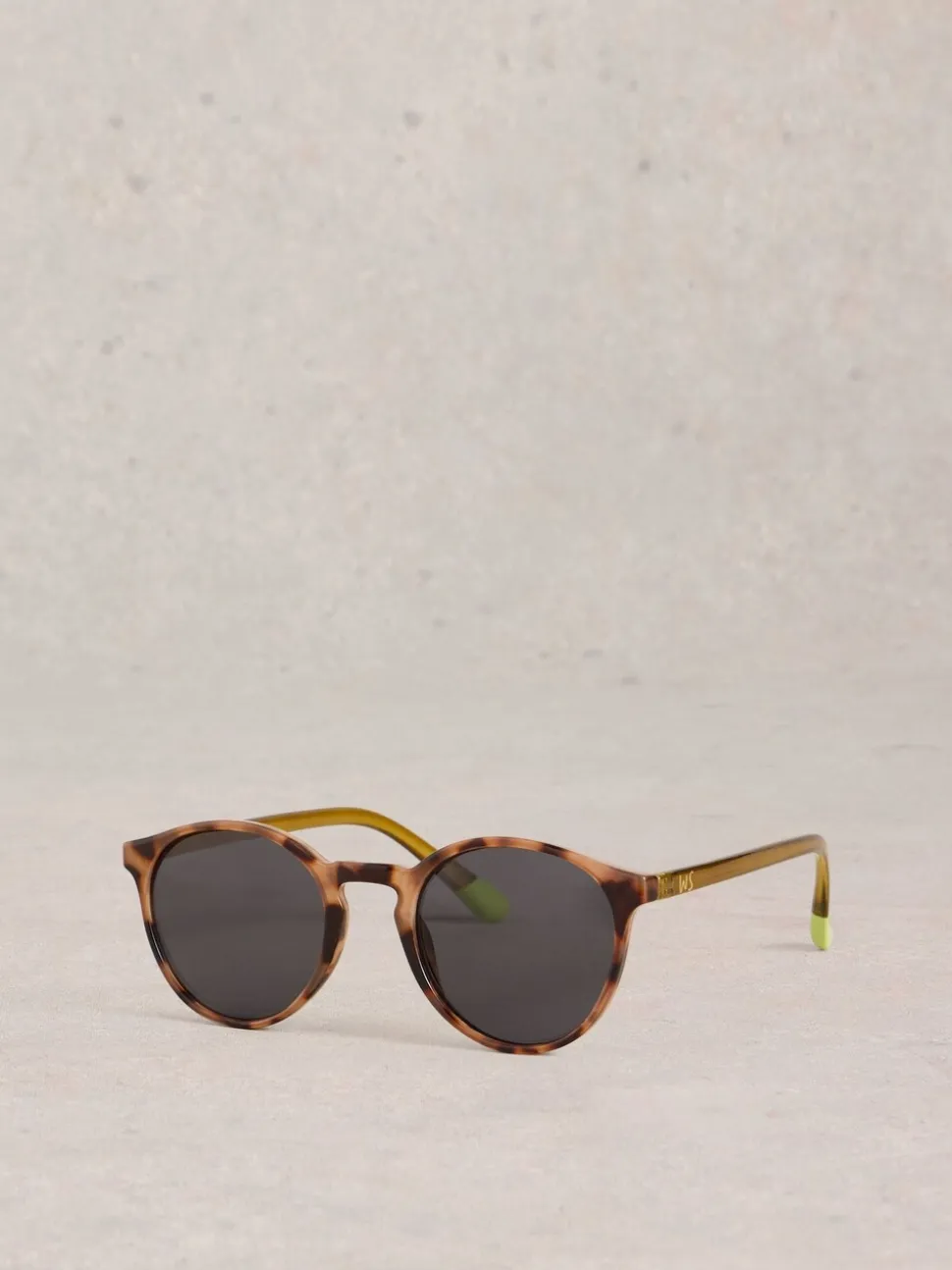 Bruin - White Stuff Preppy Round Sunglasses
