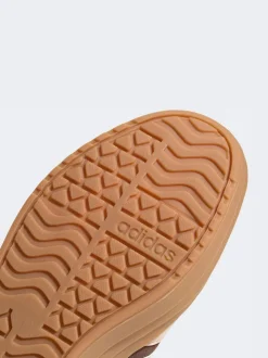 Bruin/roze - Adidas Vl Court Bold sneakers