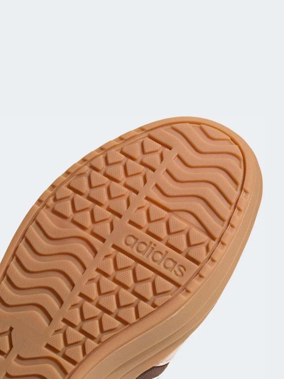 Bruin/roze - Adidas Vl Court Bold sneakers