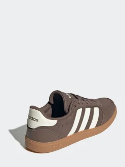 Bruin/wit - adidas Breaknet Sleek sneakers