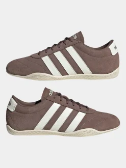 Bruin/wit - adidas Grand Court Lo Trainers