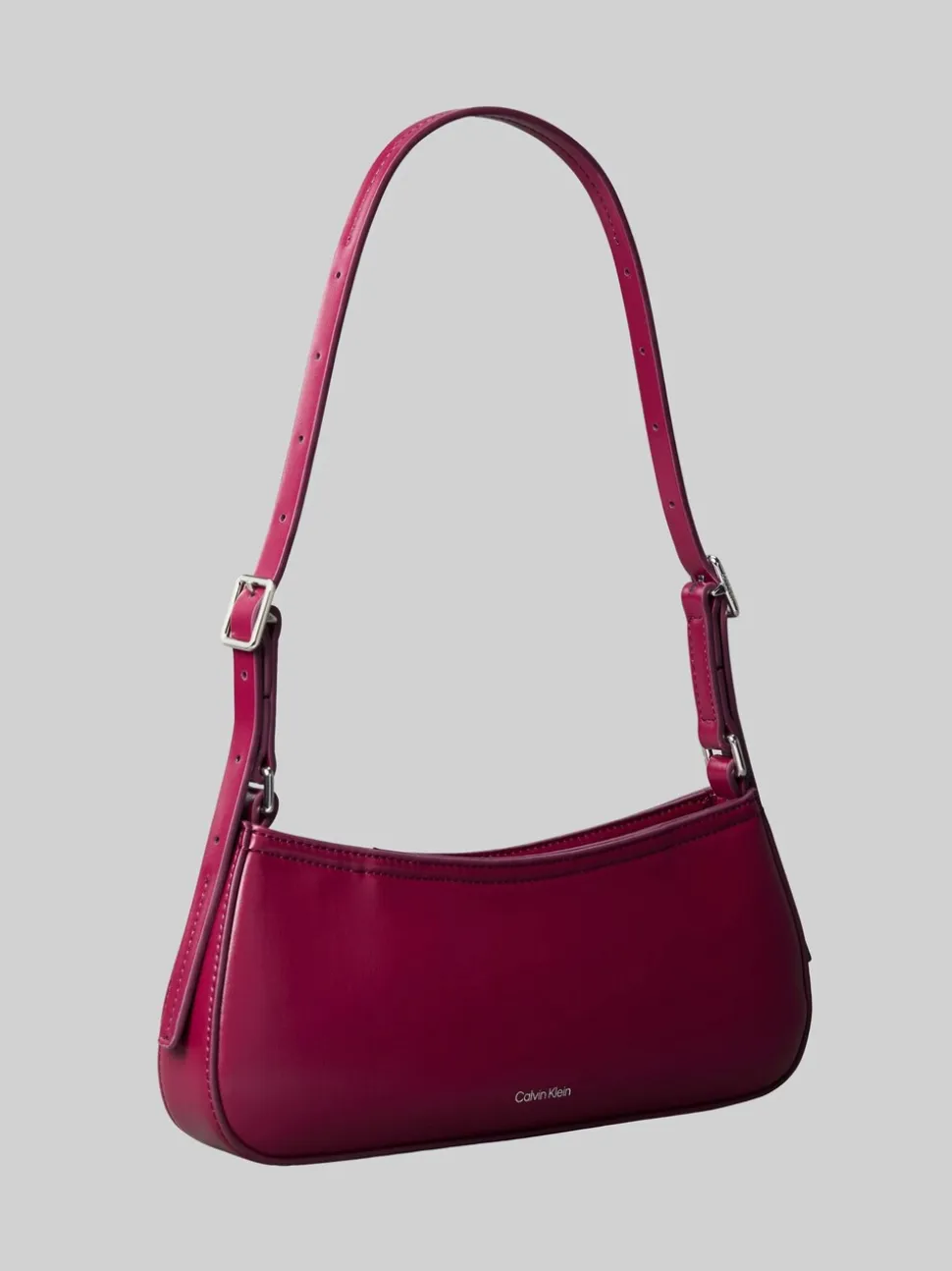 Calvin Klein Monogram Logo Hardware Shoulder Bag