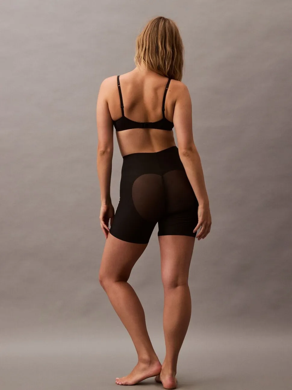 Calvin Klein Sculpted Shapewear Shorts - Stay Put Mesh
