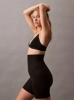 Calvin Klein Stay Put Stretch Mid Thigh Shorts