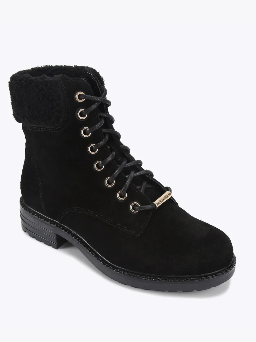 Carvela Comfort Black Russ Lace Up Boots