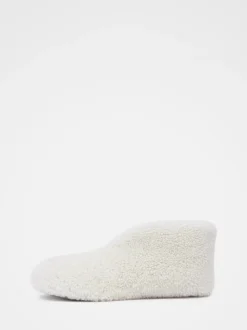 Celtic & Co Natural Teddy Soft Sole Bootee Slippers