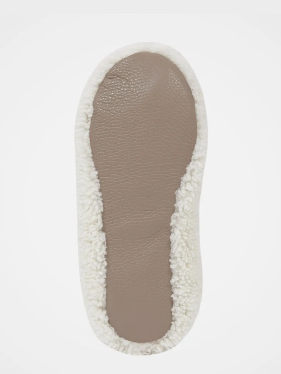 Celtic & Co Natural Teddy Soft Sole Bootee Slippers