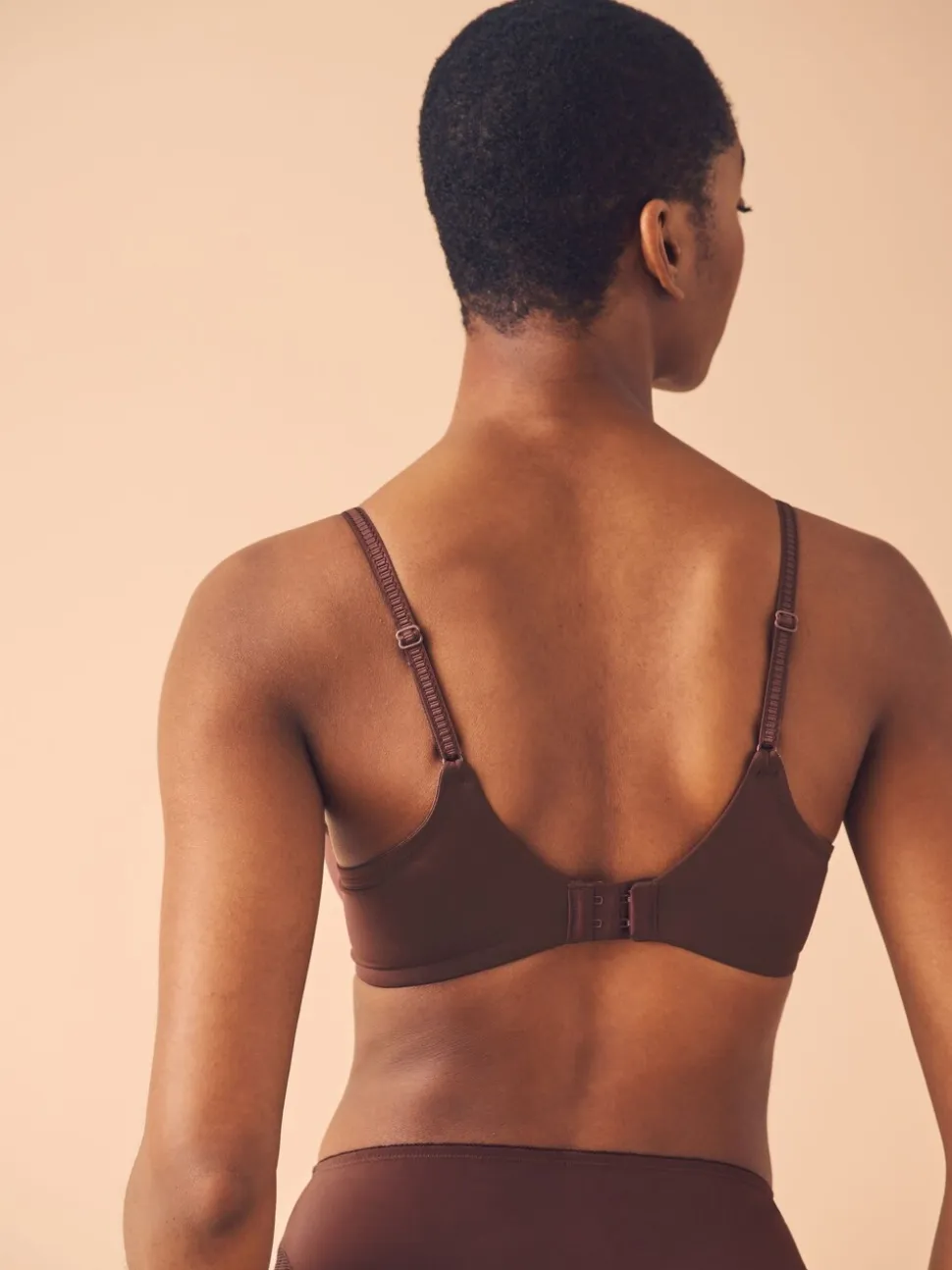 Chocolade nude - A-E Afvlakkende Ultimate Comfort Beha's 2 Verpakking