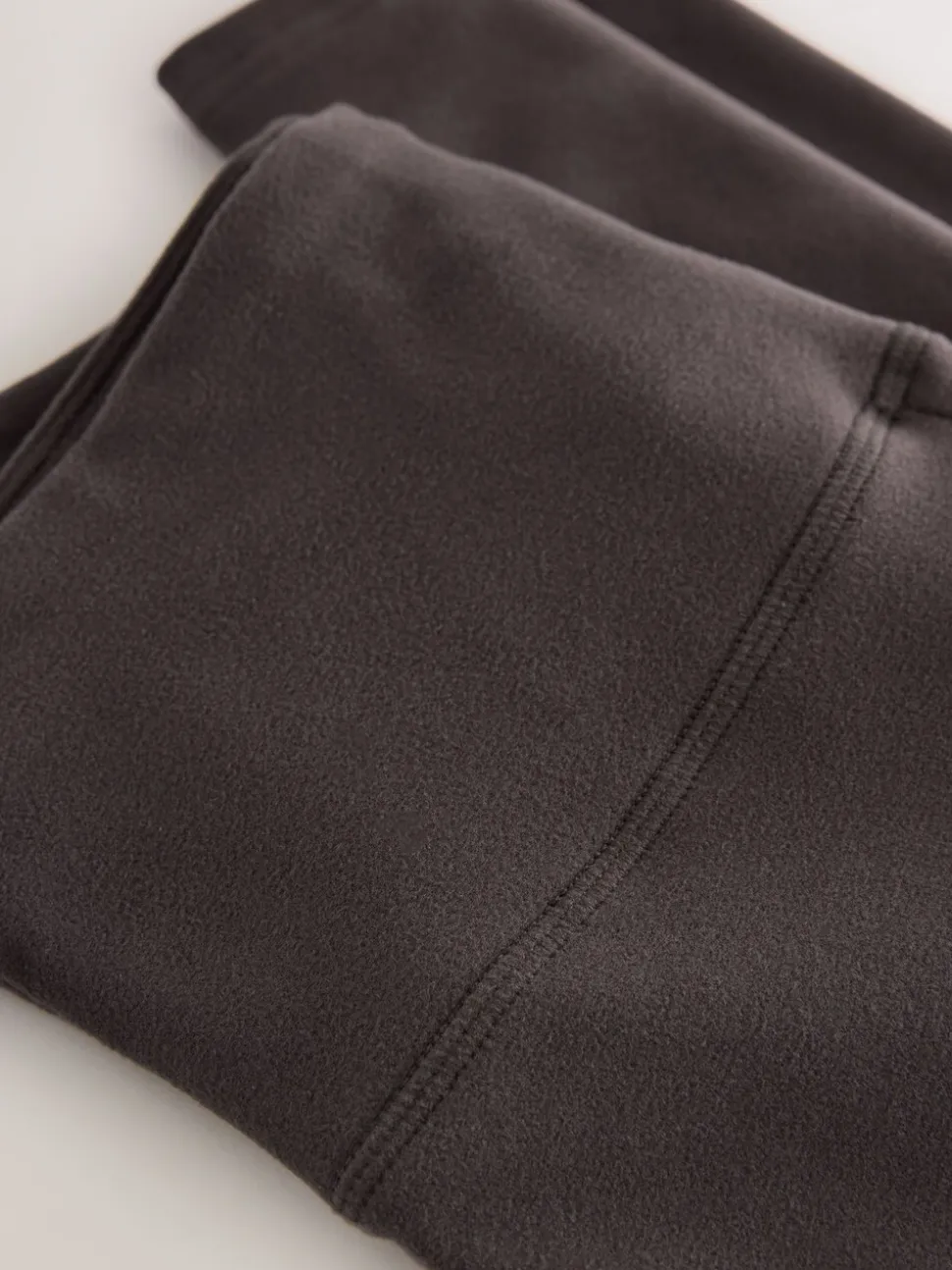 Chocoladebruin - Behaaglijke fleece legging