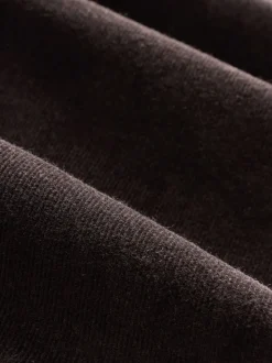 Chocoladebruin - Cord Skinny Hourglass Trousers