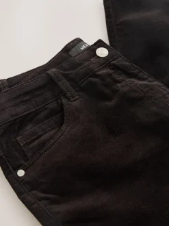 Chocoladebruin - Corduroy skinny broek
