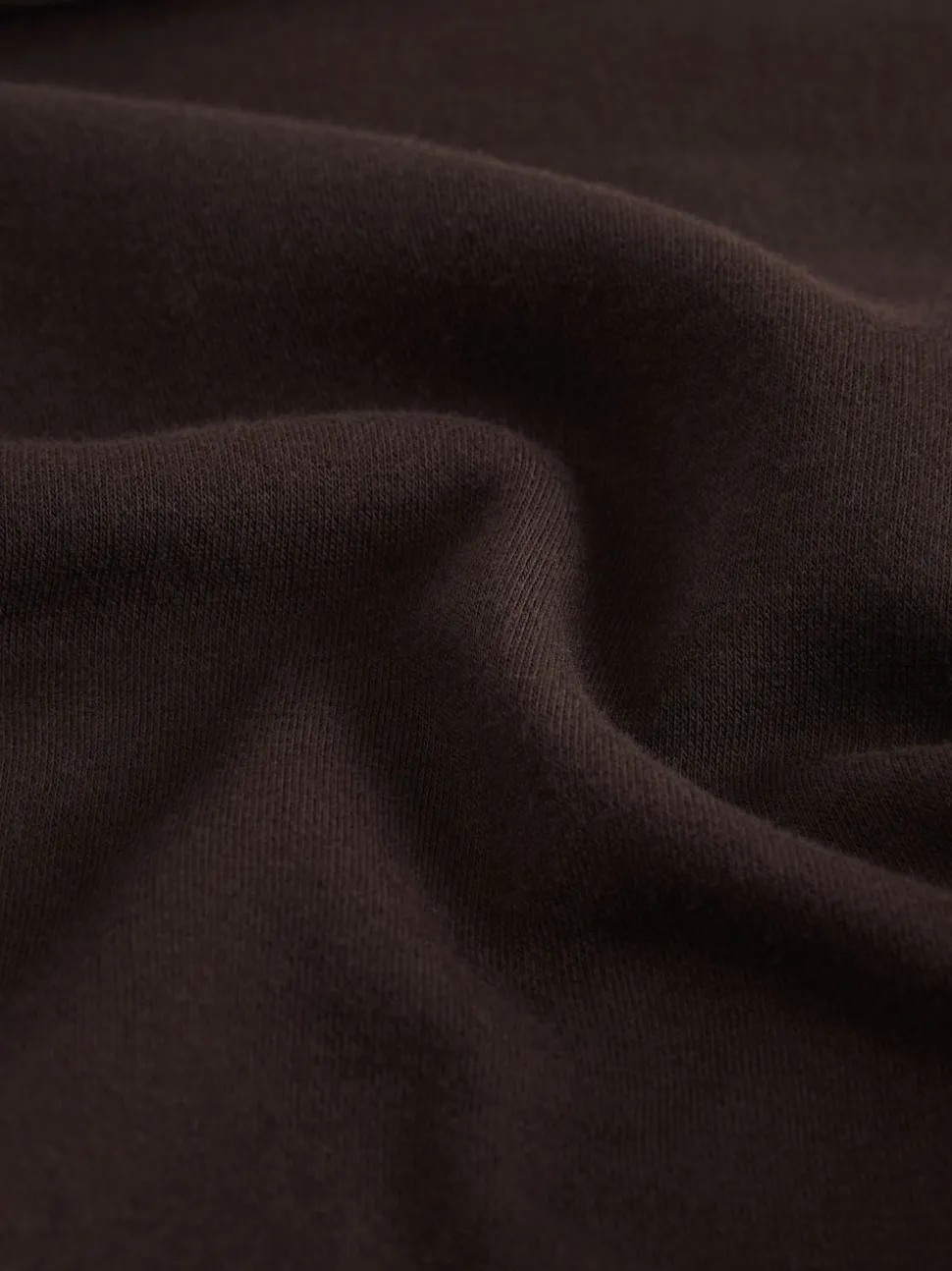 Chocoladebruin - Essentials sweatshirt met relaxte pasvorm, lange snit en zakken