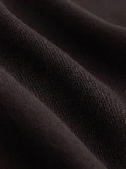 Chocoladebruin - Essentiële jersey joggingbroek met manchetten