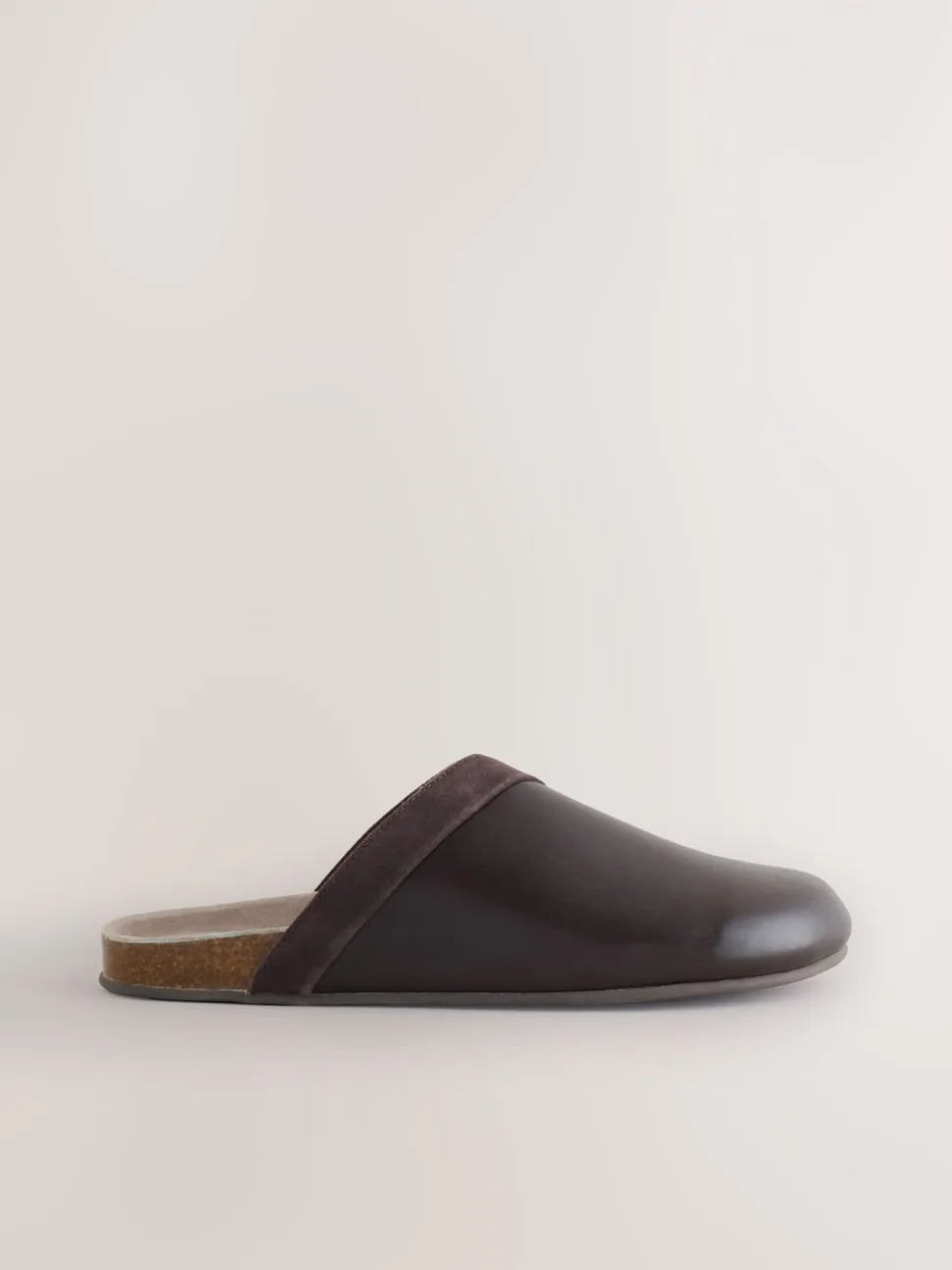 Chocoladebruin - Forever Comfort Leather Clean Footbed Clogs