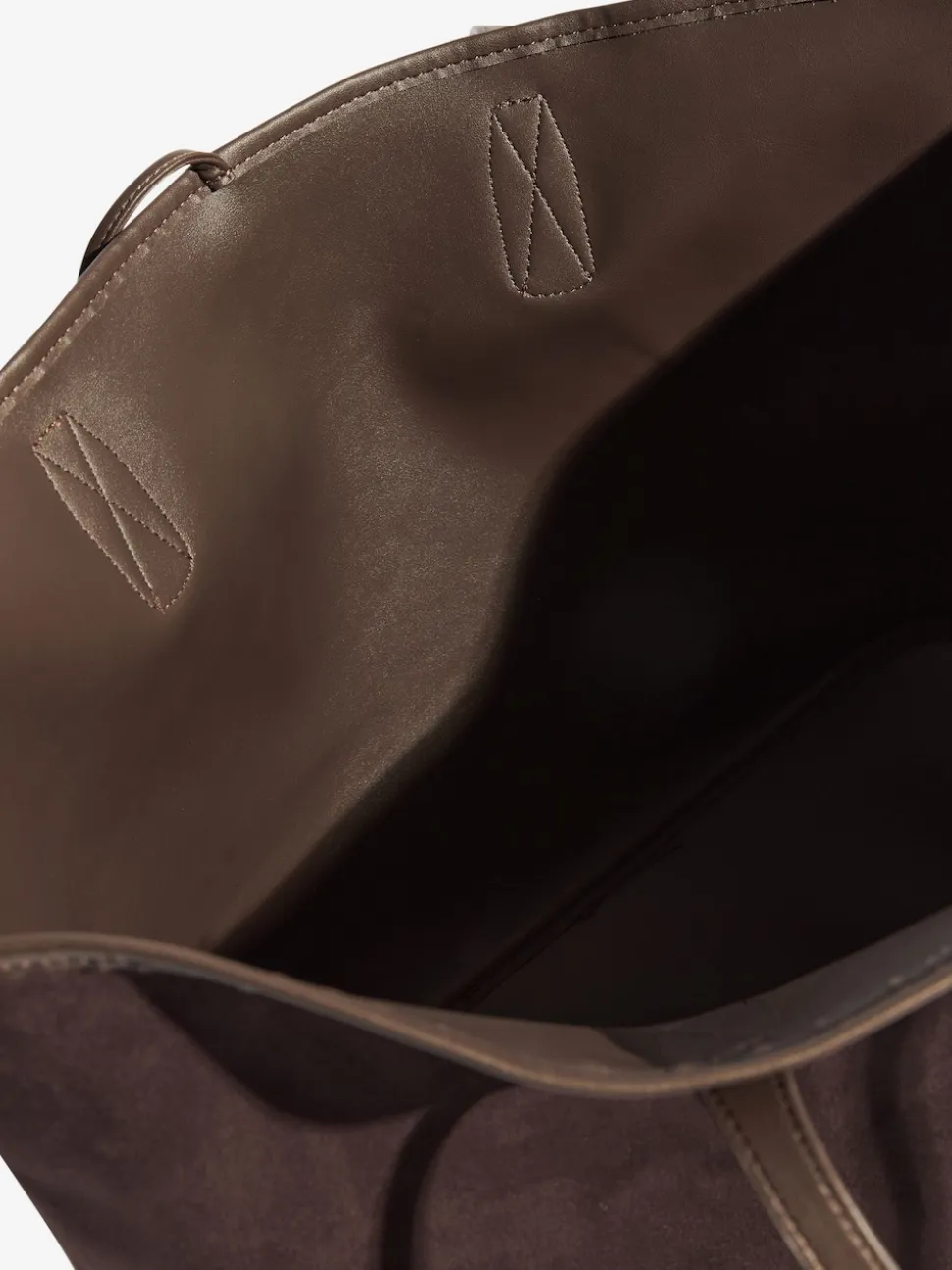 Chocoladebruin - Friends Like These Faux Suede Soft Tote Bag