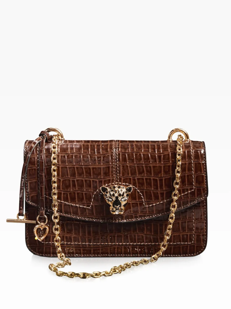 Chocoladebruin - Lipsy Medium Chain Shoulder Bag