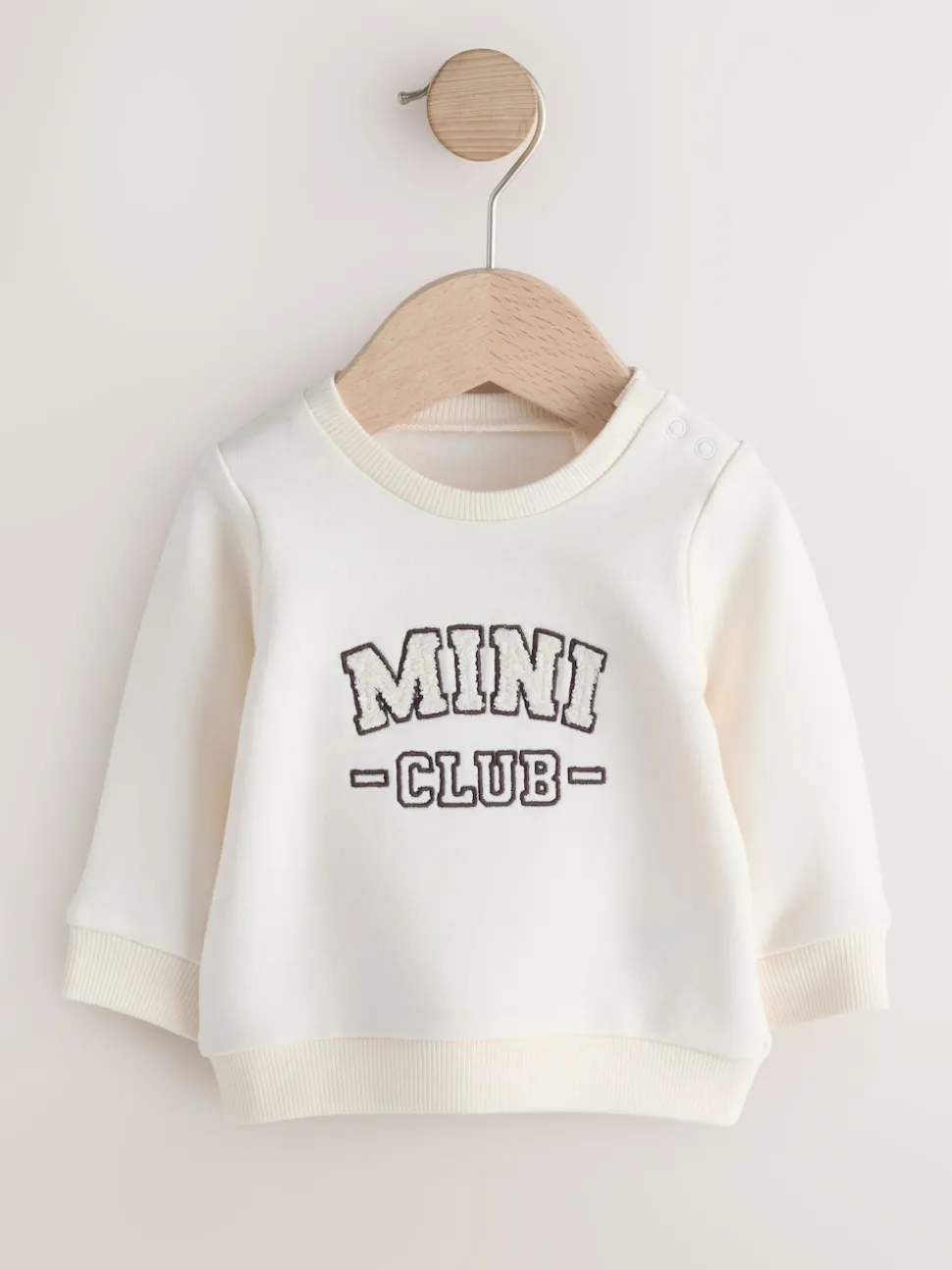 Chocoladebruin - Maternity Mini Me Sweatshirt Set