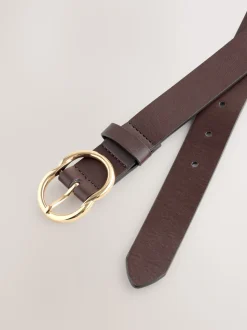 Chocoladebruin - Normale PU-riem