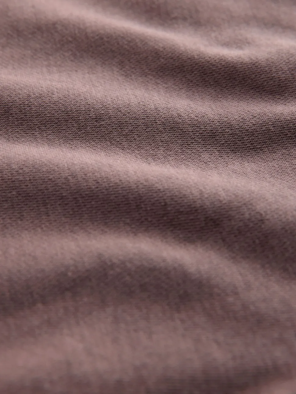 Chocoladebruin - self. joggingbroek met wijde pijpen