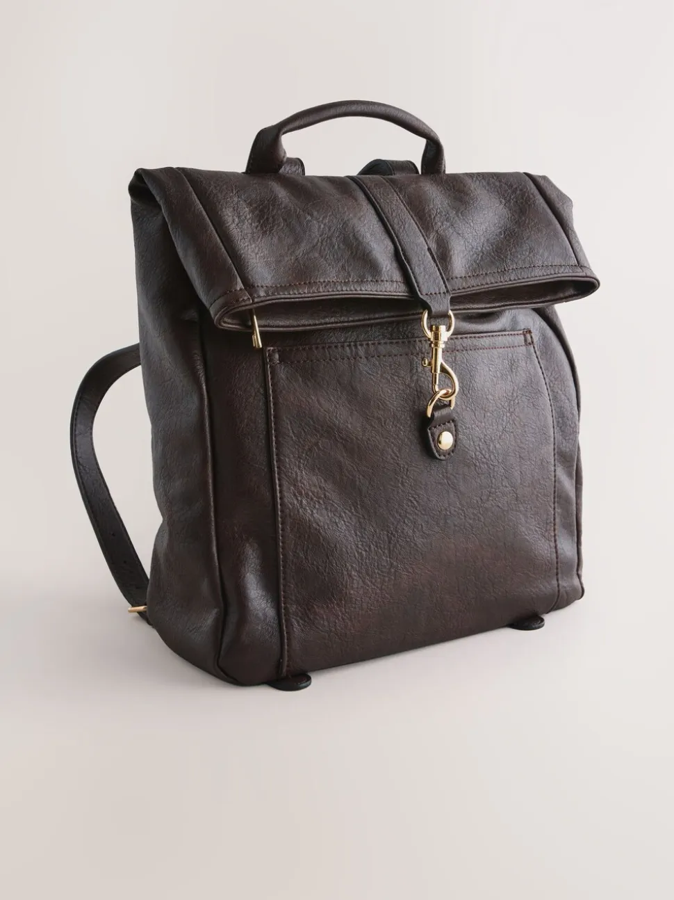 Chocoladebruin - Slouchy Backpack