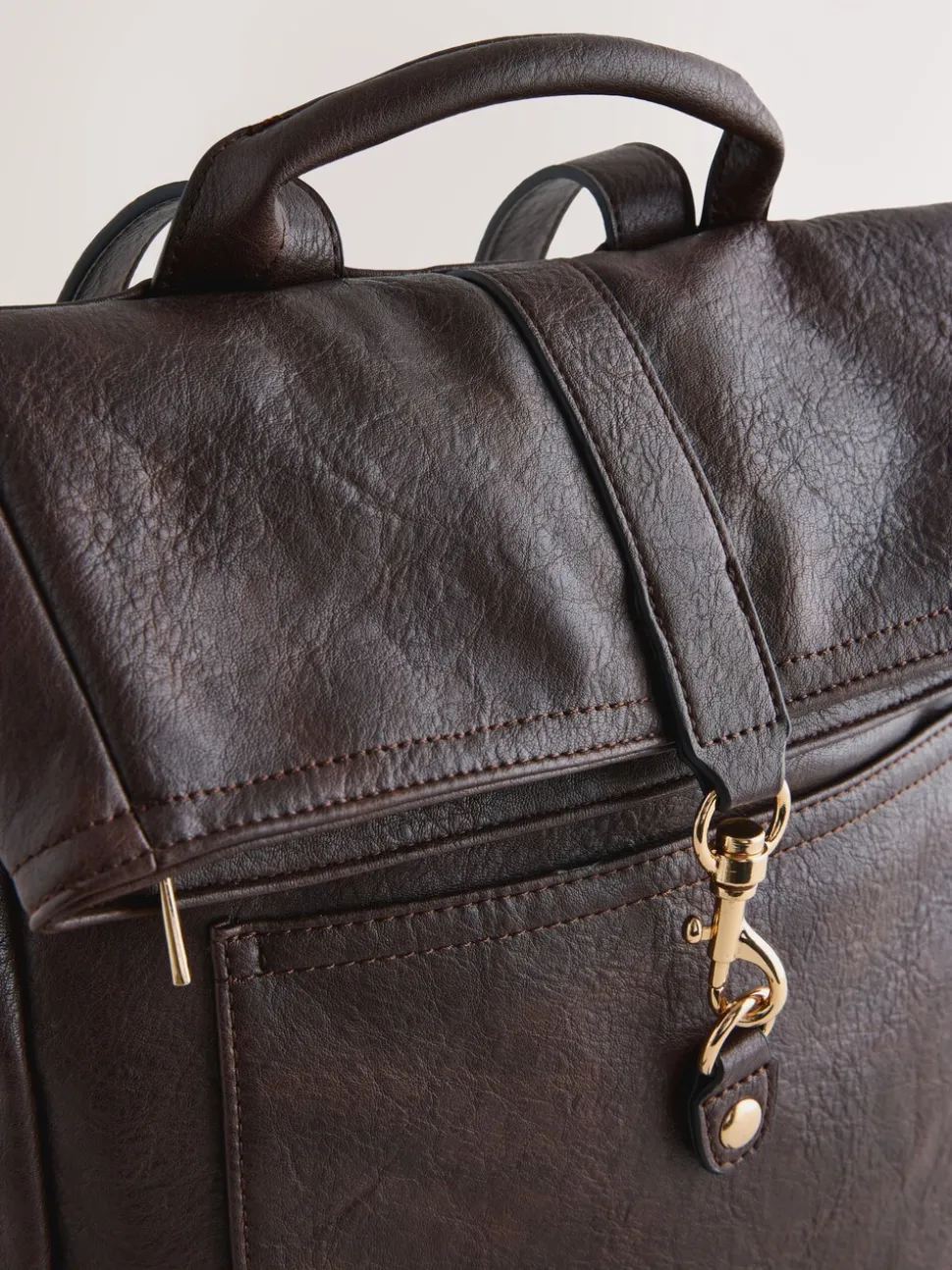 Chocoladebruin - Slouchy Backpack