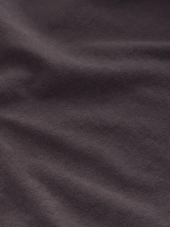 Chocoladebruin - T-shirt met kapmouwtjes